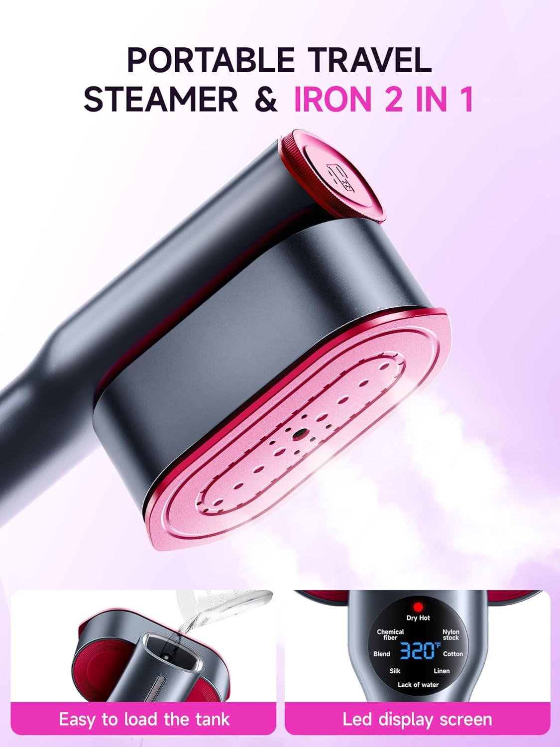 LumiSteam™ 3-IN 1 Steam Iron